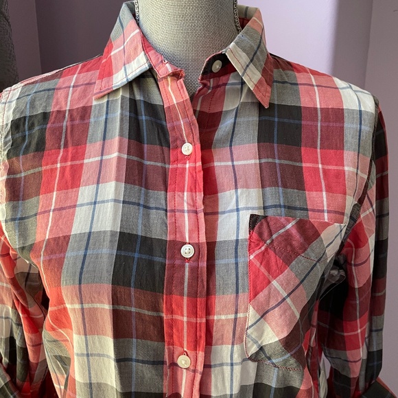 Denim & Supply by RL Boyfriend Plaid Shirt - Picture 2 of 10